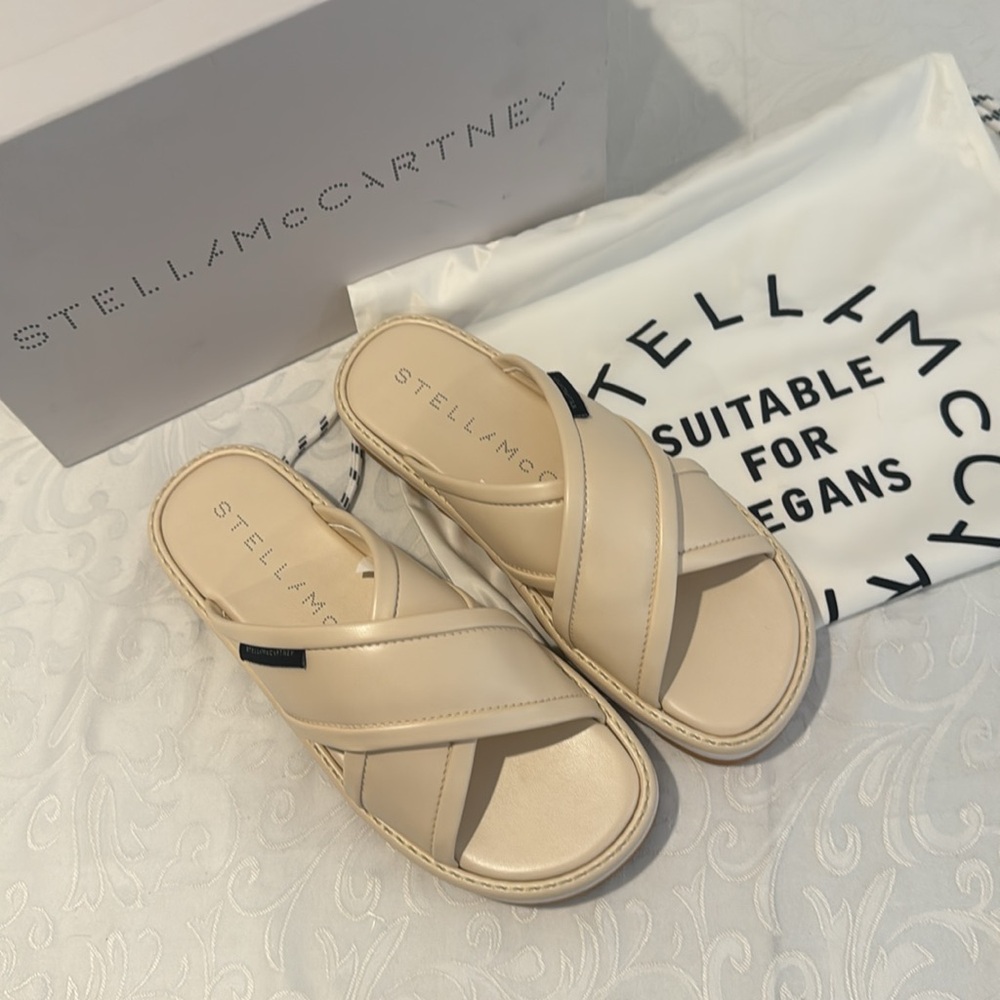 🎉HP🎉Stella McCartney Sneakelyse Twist Sandal. Ladies 39 - Picture 5 of 16